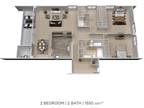 Regency Lakeside Apartment Homes - Two Bedroom 2 Bath - 1,550 sqft