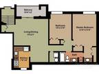 Springford Apartments - Style D 2 Bedroom Half Bath