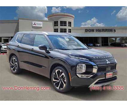 2024 Mitsubishi Outlander SEL is a Black 2024 Mitsubishi Outlander SEL SUV in Plano TX