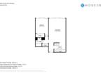 Mosser Towers Apartments - 1 Bedroom - Plan 1