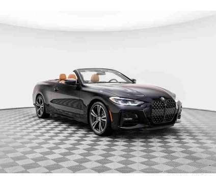 2024 BMW 4 Series 430i xDrive is a Black 2024 BMW 430 Model i Convertible in Barrington IL