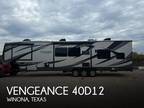 2016 Forest River Vengeance Touring Toy Hauler 40d12 40ft