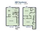 Lakeside Townhomes - Two Bedroom Townhome