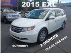 2015 Honda Odyssey EX-L 2 OWNERS CLEAN CAR FAX! COMING SOON CALL FOR APPOINTMENT