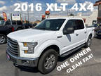2016 Ford F-150 XLT ONE OWNER CLEAN CAR FAX! XLT 4X4! COMING SOON CALL FOR