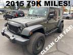 2015 Jeep Wrangler Unlimited Sport CLEAN CAR FAX CUSTOM RIMS!