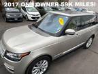 2017 Land Rover Range Rover HSE ONE OWNER ROVER HSE! COMING SOON CALL FOR