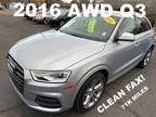 2016 Audi Q3 2.0T quattro Premium Plus CLEAN CAR FAX AWD!