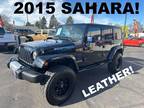 2015 Jeep Wrangler Unlimited Sahara LIFT KIT AND CUSTOM RIMS! CLEAN CAR FAX!