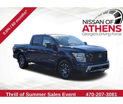 2024 Nissan Titan SV is a Blue 2024 Nissan Titan SV Truck in Athens GA