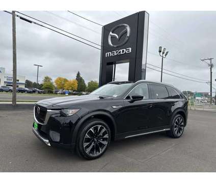 2024 Mazda CX-90 PHEV Premium Plus is a Black 2024 Mazda CX-9 SUV in Gladstone OR