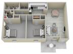 Arbours at Victoria Place Apartments - Two Bedroom One Bath