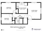 Mitten Apartment Complex - 2-Bedroom / 1-Bath - Second Floor