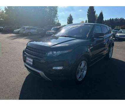 2012 Land Rover Range Rover Evoque Pure Plus is a Black 2012 Land Rover Range Rover Evoque Pure Plus SUV in Woodinville WA