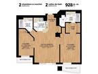 Le Demetrius - 2 Bedroom 2 Bath - zoom floorplan