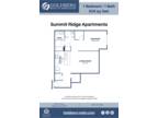 Summit Ridge Luxury Apartments - 1 Bed Junior