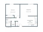 Maplewood Bend Apartment Community - Southview Village - One Bedroom Plan 11A