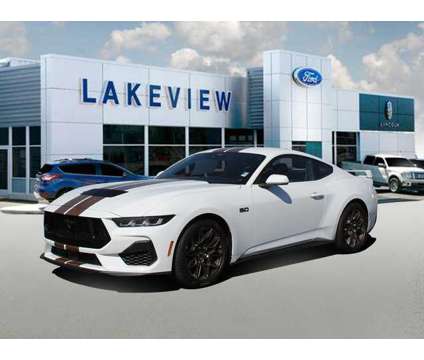 2024 Ford Mustang GT Premium is a White 2024 Ford Mustang GT Premium Coupe in Battle Creek MI