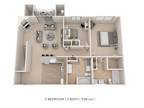 Abrams Run Apartment Homes - Two Bedroom 2 Bath - 1,128 sqft