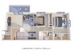 Main Street Apartment Homes - Two Bedroom 1.5 Bath - 1,000 sqft
