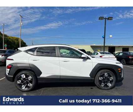 2024 Hyundai Kona SEL is a White 2024 Hyundai Kona SEL SUV in Council Bluffs IA