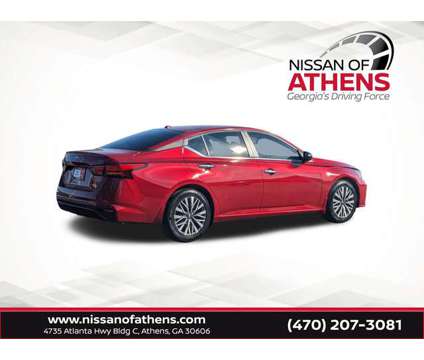2024 Nissan Altima 2.5 SV is a Red 2024 Nissan Altima 2.5 SV Sedan in Athens GA
