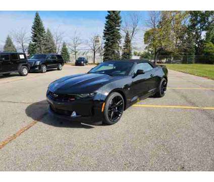 2024 Chevrolet Camaro 3LT is a Black 2024 Chevrolet Camaro Convertible in Monroe MI