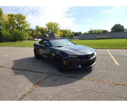 2024 Chevrolet Camaro 3LT is a Black 2024 Chevrolet Camaro Convertible in Monroe MI