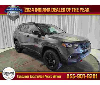 2024 Jeep Compass Trailhawk is a Grey 2024 Jeep Compass Trailhawk SUV in Fort Wayne IN