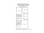 Eden Rock Apartments - 3 Bedroom 2 Bath_1020 sq ft