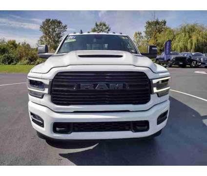 2023 Ram 2500 Laramie Mega Cab is a White 2023 RAM 2500 Model Laramie Truck in Ransomville NY