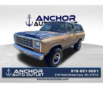 1985 Dodge Ramcharger 150 is a Brown 1985 Dodge Ramcharger SUV in Cary NC
