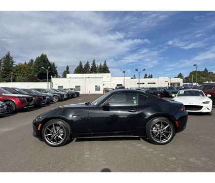 2023 Mazda Miata RF Grand Touring is a Black 2023 Mazda Miata Grand Touring Convertible in Gladstone OR