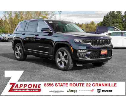 2024 Jeep Grand Cherokee Base 4xe is a Black 2024 Jeep grand cherokee SUV in Granville NY