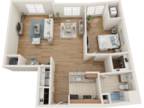 Residences at Highland Glen - 55+ Active Adult Community - Type G - One Bedroom
