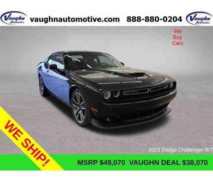 2023 Dodge Challenger R/T is a Black 2023 Dodge Challenger R/T Coupe in Ottumwa IA