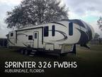 2018 Keystone Sprinter 326 FWBHS 32ft