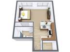 Danbury Apartment Community - Flickertail - Efficiency - Plan 01A