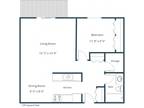 Danbury Apartment Community - West Court - One Bedroom - Plan 11A