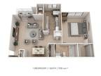 Cedar Gardens and Towers Apartments and Townhomes - One Bedroom