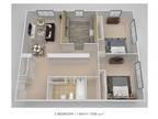 Riverside Towers Apartment Homes - Two Bedroom - 1,108 sqft