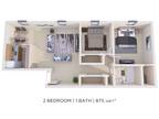 Kingswood Apartments & Townhomes - Two Bedroom - 875 sqft