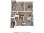Kingswood Apartments & Townhomes - Three Bedroom 2 Bath - 1,338 sqft