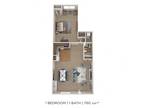 Kingswood Apartments & Townhomes - One Bedroom - 760 sqft