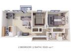 Kingswood Apartments & Townhomes - Two Bedroom 2 Bath - 1,065 sqft