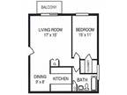 Riverwoods Apartments - 1 Bed 1 Bath w/Balcony