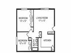 Riverwoods Apartments - 2 Bed 1 Bath - Garden Level