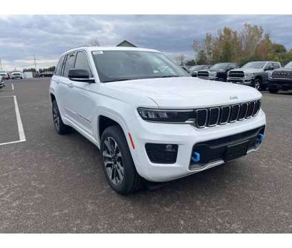 2024 Jeep Grand Cherokee Overland 4xe is a White 2024 Jeep grand cherokee Overland SUV in Oswego NY