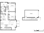 Lake Delton Apartments - 2 Bedroom - 1 Bathroom (with Garage)