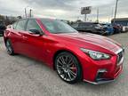 2018 Infiniti Q50 Red Sport 400 AWD 4dr Sedan